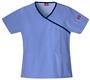 Dickies Women's EDS Mock Wrap Scrub Tops