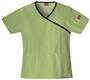Dickies Women's EDS Mock Wrap Scrub Tops
