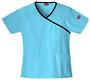 Dickies Women's EDS Mock Wrap Scrub Tops