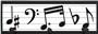 Illumalite Designs Music Wall Plaque