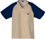 Dickies Men's EDS Raglan Color Block Scrub Tops