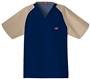 Dickies Men's EDS Raglan Color Block Scrub Tops