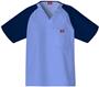 Dickies Men's EDS Raglan Color Block Scrub Tops