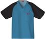 Dickies Men's EDS Raglan Color Block Scrub Tops