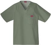 Dickies Men's EDS V-Neck Raglan Sleeve Scrub Tops