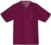 Dickies Men's EDS V-Neck Raglan Sleeve Scrub Tops