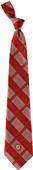 Eagles Wings NCAA Alabama Woven Plaid Tie