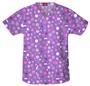 Dickies Women's EDS Print V-Neck Scrub Tops