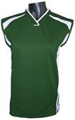 Womens Cap Sleeve Athletic Jerseys-Closeout