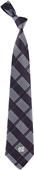 Eagles Wings NCAA North Carolina Woven Plaid Tie
