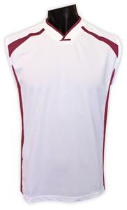 WHITE/MAROON