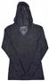 J America Womens Vanity Jersey Burnout Hoodie
