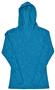 J America Womens Vanity Jersey Burnout Hoodie