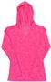 J America Womens Vanity Jersey Burnout Hoodie