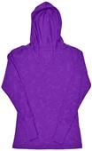 J America Womens Vanity Jersey Burnout Hoodie