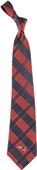 Eagles Wings NFL New England Woven Plaid Tie