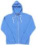 J America Tri-Blend Full Zip Fleece Hoodie