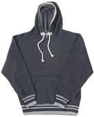 J America Vintage Striped Rib Hoodie