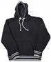 J America Vintage Striped Rib Hoodie