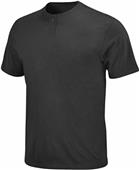 Majestic Basic 2-Button Placket Baseball Jersey CO Majestic Basic 2-Button Placket Baseball Jersey CO