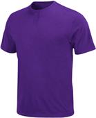 Majestic Basic 2-Button Placket Baseball Jersey CO Majestic Basic 2-Button Placket Baseball Jersey CO