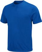Majestic Basic 2-Button Placket Baseball Jersey