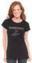 In Your Face Apparel Misses Basketball Mom Bling T