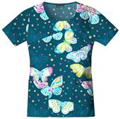 Cherokee Women's Runway Scoop Neck Scrub Tops