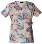 Cherokee Women's Runway Mock Wrap Scrub Tops