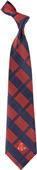 Eagles Wings MLB Boston Red Sox Woven Plaid Tie