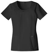 Cherokee Women's Runway Round Neck Scrub Tops