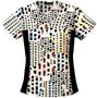 Cherokee Women's Flexibles Print V-Neck Scrub Tops