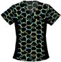 Cherokee Women's Flexibles Print V-Neck Scrub Tops