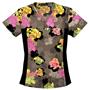 Cherokee Women's Flexibles Print V-Neck Scrub Tops