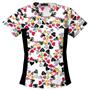 Cherokee Women's Flexibles Print V-Neck Scrub Tops