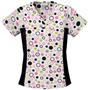 Cherokee Women's Flexibles Print V-Neck Scrub Tops