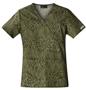 Cherokee Women's Flexibles PR Mock Wrap Scrub Tops