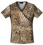 Cherokee Women's Flexibles PR Mock Wrap Scrub Tops