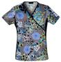Cherokee Women's Flexibles PR Mock Wrap Scrub Tops