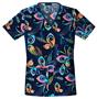 Cherokee Women's Flexibles PR Mock Wrap Scrub Tops