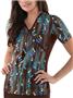 Cherokee Women's Flexibles PR Mock Wrap Scrub Tops
