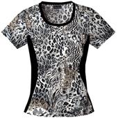 Cherokee Women's Flexibles PR Jewel Neck Scrub Top