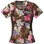 Cherokee Women's Flexibles PR Jewel Neck Scrub Top