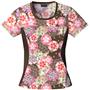 Cherokee Women's Flexibles PR Jewel Neck Scrub Top