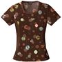 Cherokee Women's Flexibles PR Jewel Neck Scrub Top