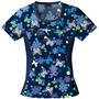 Cherokee Women's Flexibles PR Jewel Neck Scrub Top