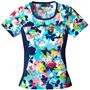 Cherokee Women's Flexibles PR Jewel Neck Scrub Top