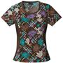 Cherokee Women's Flexibles PR Jewel Neck Scrub Top