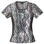 Cherokee Women's Flexibles PR Jewel Neck Scrub Top