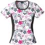 Cherokee Women's Flexibles PR Jewel Neck Scrub Top